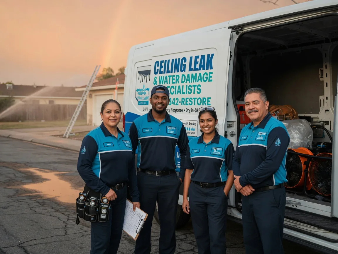 Ceiling Leak Cleanup company in Lost City, WV